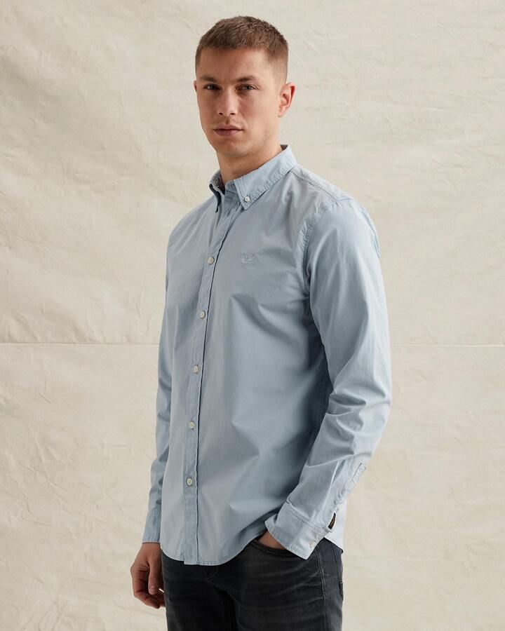 PME Legend regular casual overhemd AMERICAN CLASSIC lichtblauw - Foto 3