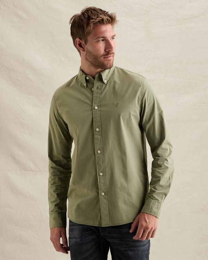 PME LEGEND American Classic overhemd van poplin met stretch