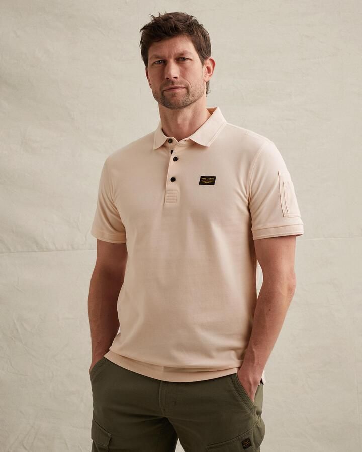 PME Legend regular polo lichtroze - Foto 3