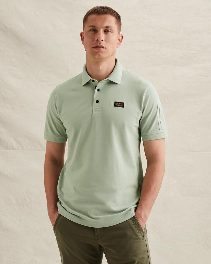 PME Legend regular polo lichtgroen - Foto 3