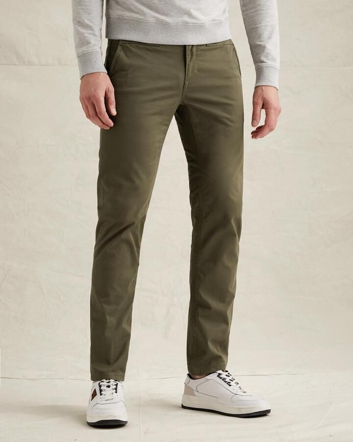 PME Legend AMERICAN CLASSIC regular fit chino groen - Foto 3