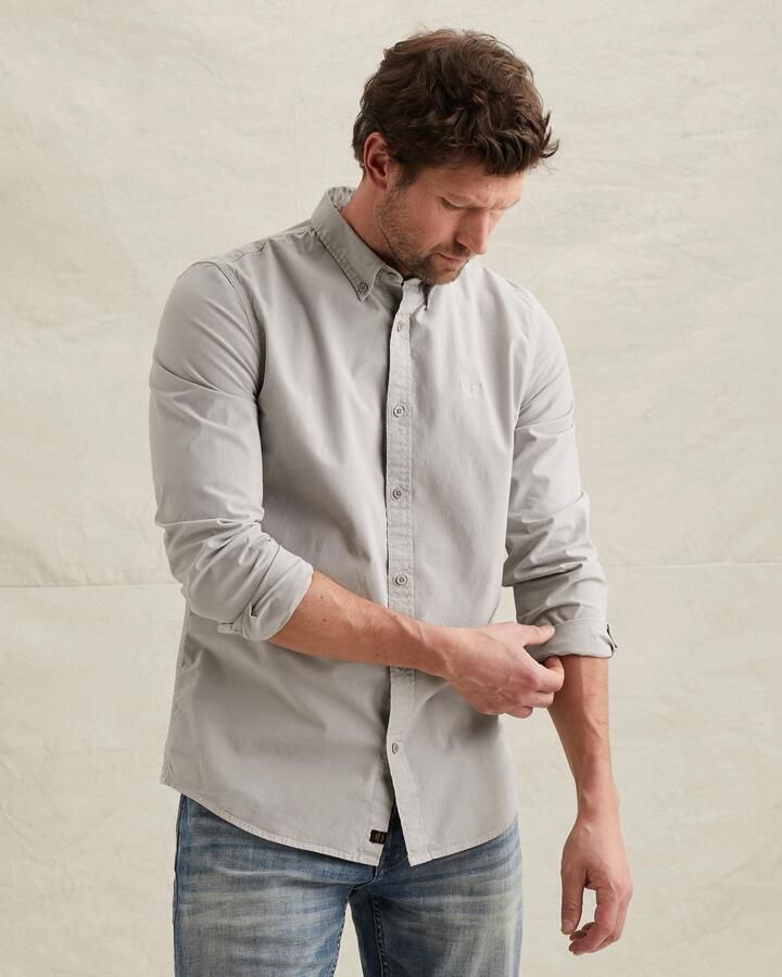 PME Legend regular casual overhemd grijs - Foto 3