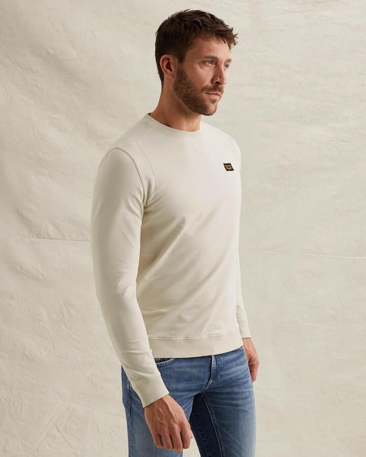 PME LEGEND Heren Truien & Vesten American Classic Sweat Ecru - Foto 8