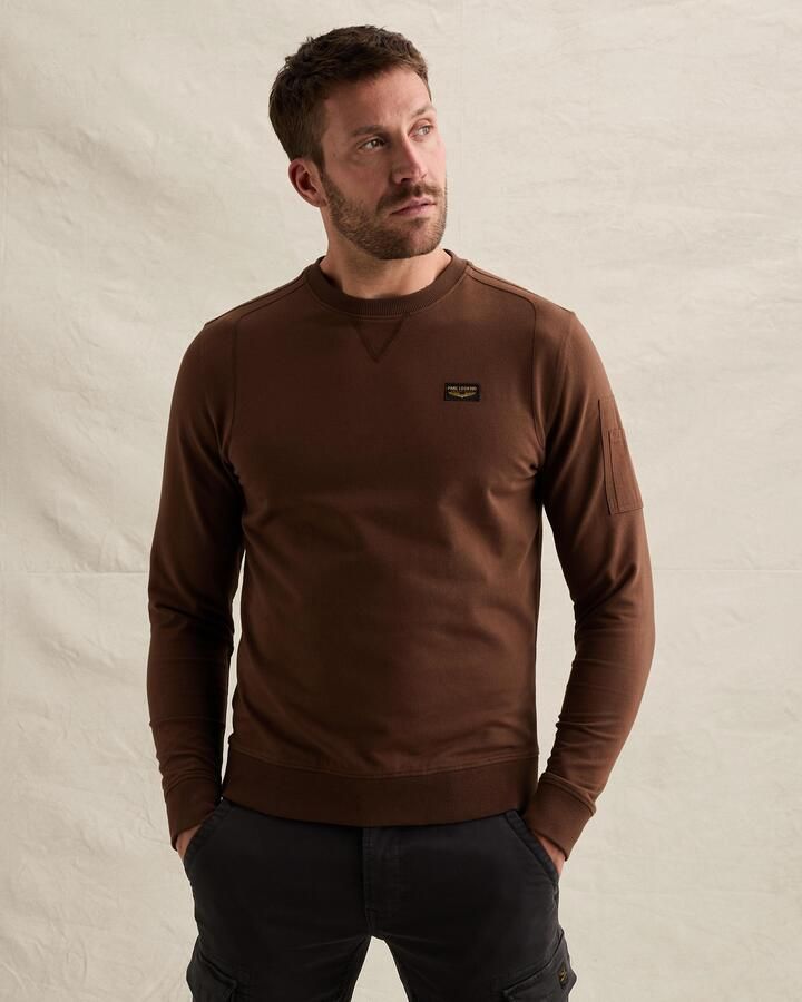 PME LEGEND American Classic sweatshirt met flight pocket