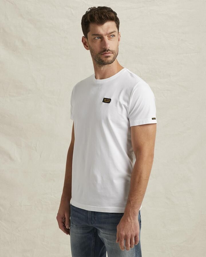 PME LEGEND Heren Polo's & T-shirts Short Sleeve R-neck Guyver Tee Donkerblauw - Foto 16