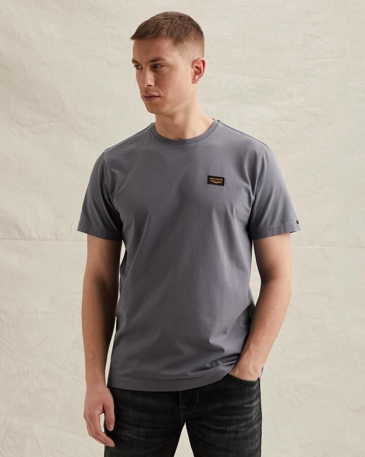 PME LEGEND Heren Polo's & T-shirts Short Sleeve R-neck Guyver Tee Lichtblauw - Foto 8