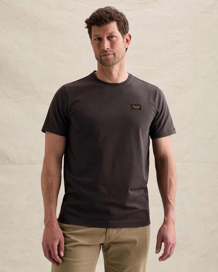 PME Legend regular fit T-shirt donkerbruin - Foto 3