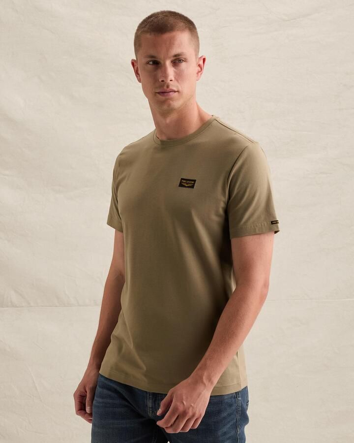 PME LEGEND Heren Polo's & T-shirts Short Sleeve R-neck American Classic Zand - Foto 7