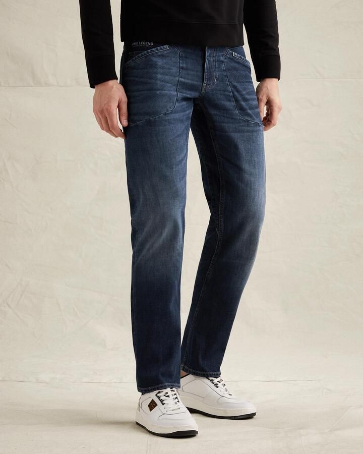 PME Legend AVIATOR regular fit jeans donkerblauw - Foto 3