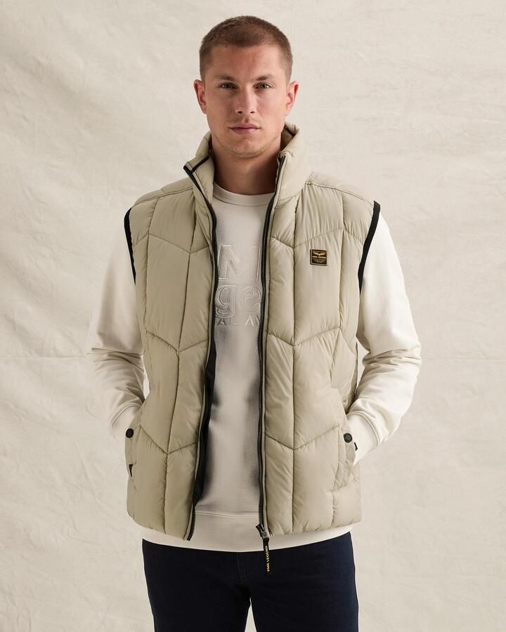 PME Legend AVIZER quilted bodywarmer groen