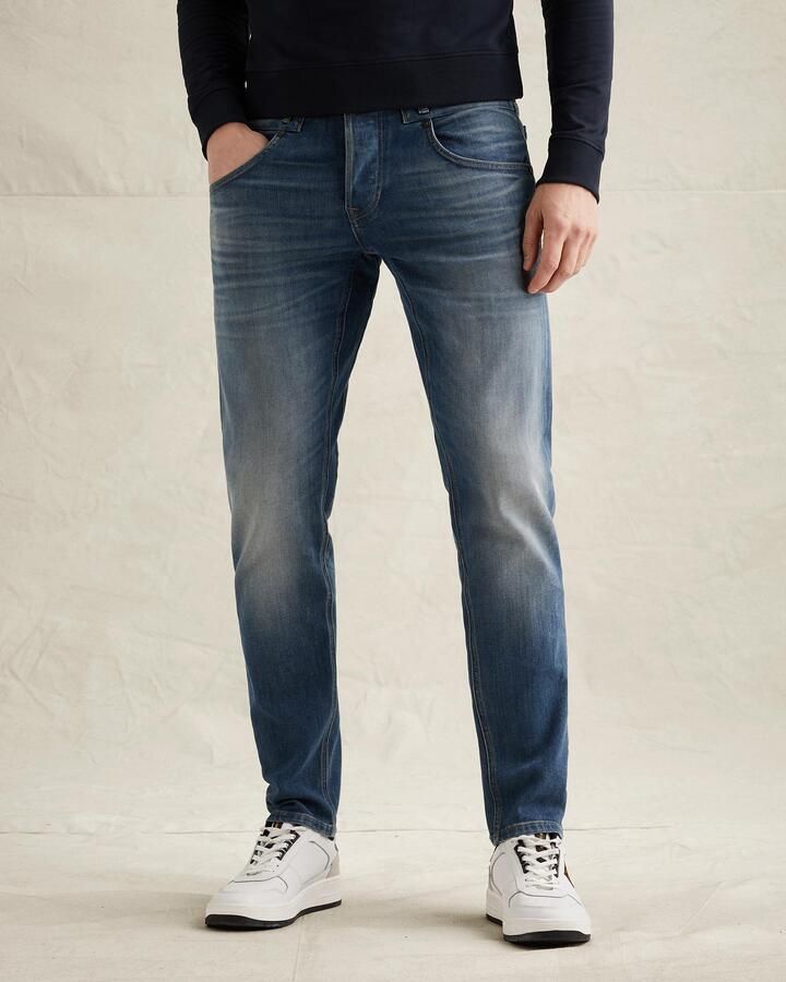 PME Legend CARIOR tapered jeans blauw - Foto 4