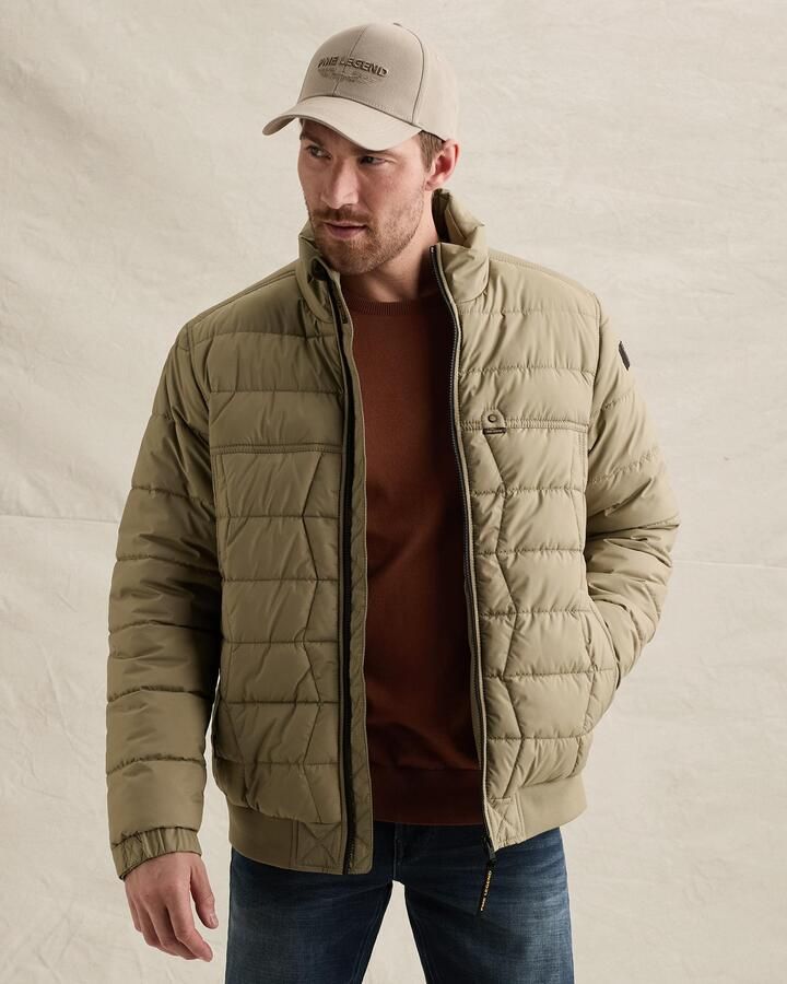 PME Legend gewatteerde jas beige