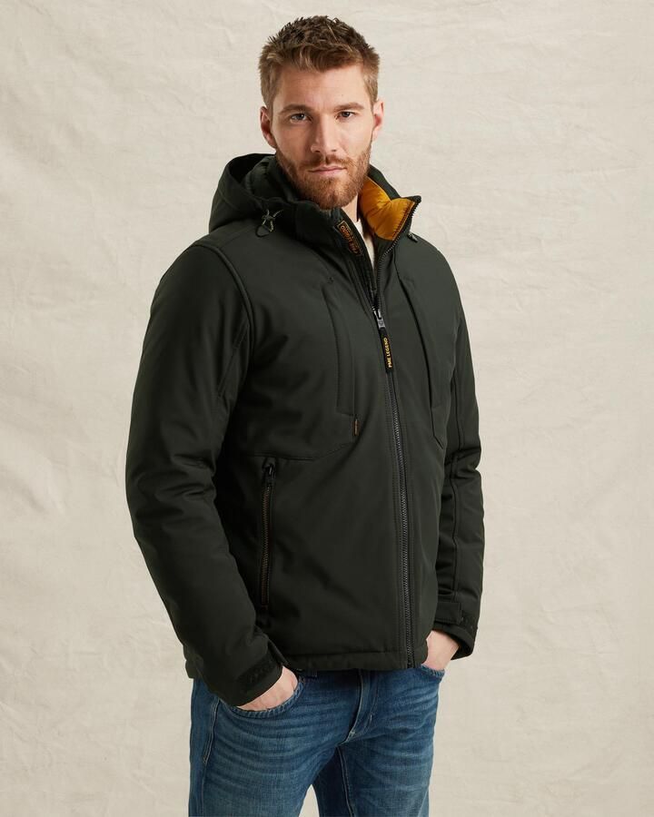 PME Legend winterjas donkergroen