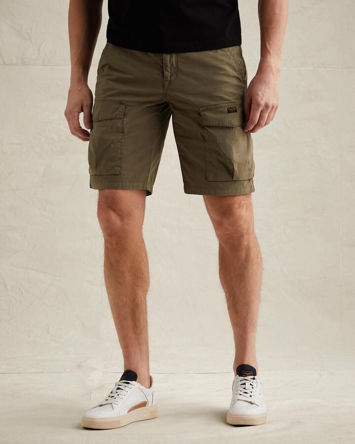 PME Legend relaxed cargo short donkergroen - Foto 4