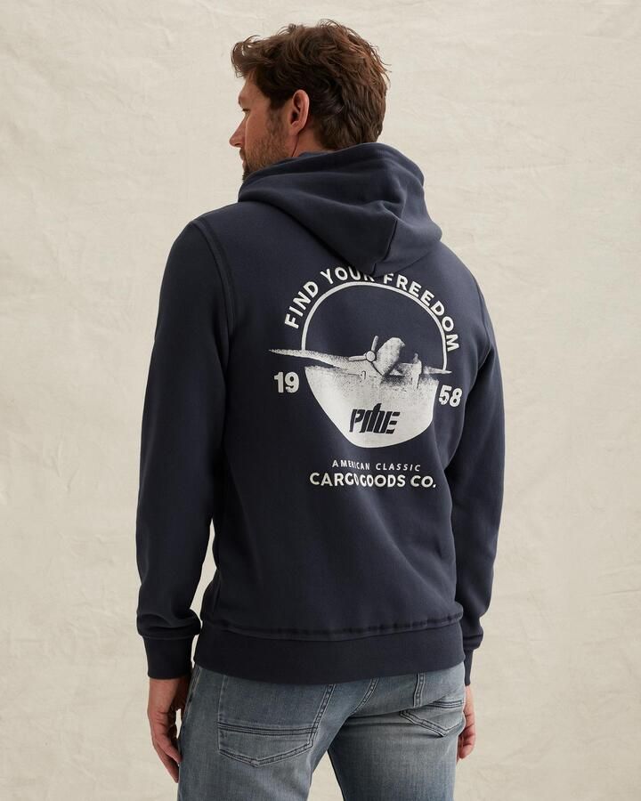 PME LEGEND Hoodie met artwork op de rug