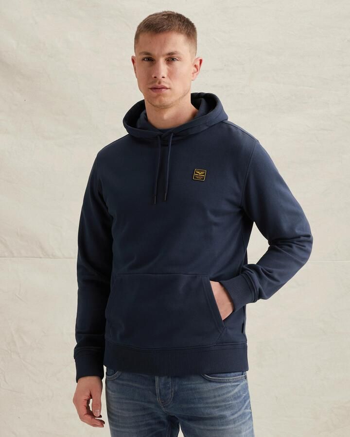 PME LEGEND Hoodie met kangoeroezak en badge - Foto 3