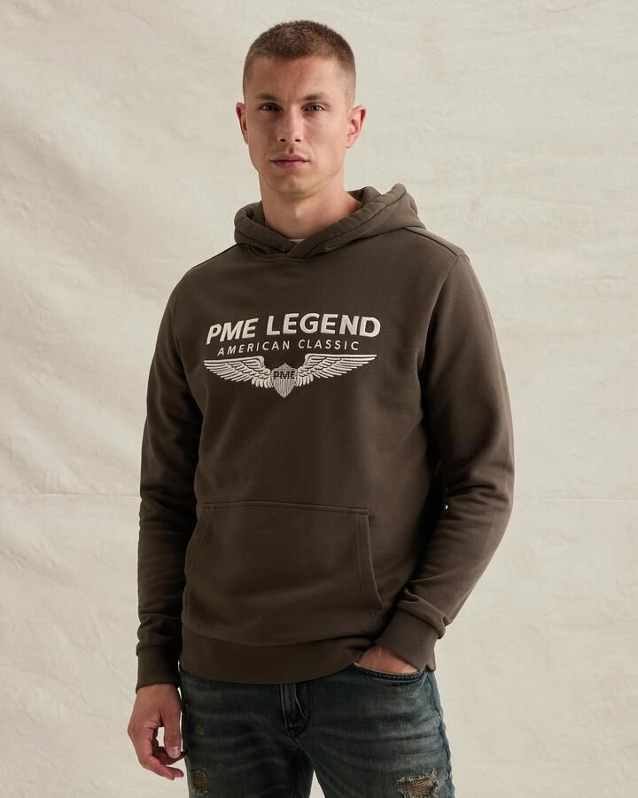 PME LEGEND Hoodie van 100% katoen met logo