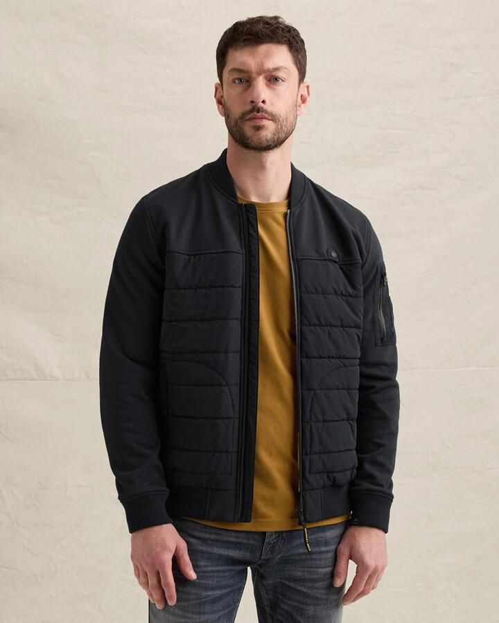 PME LEGEND Hybrid jacket met ritssluiting en flight pocket