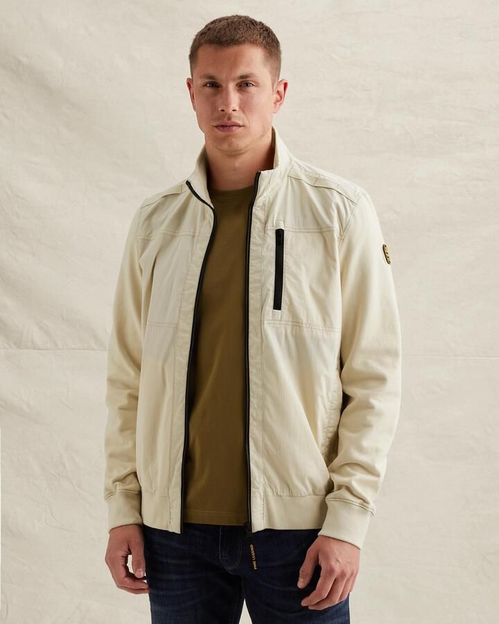 PME LEGEND Hybrid jacket met ritssluiting en steekzakken