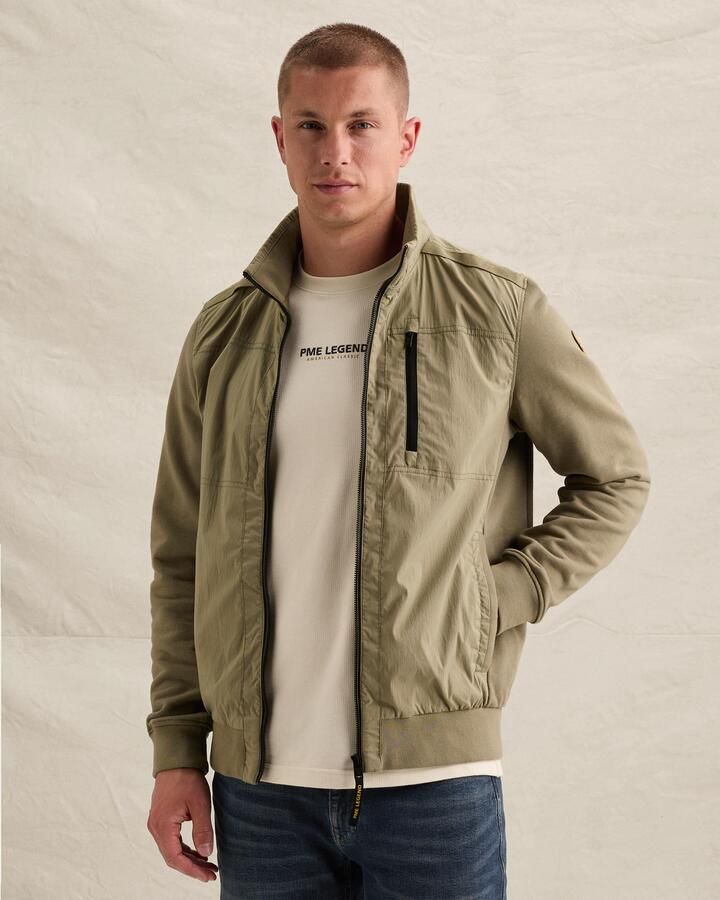 PME LEGEND Hybrid jacket met ritssluiting en zijzakken - Foto 1