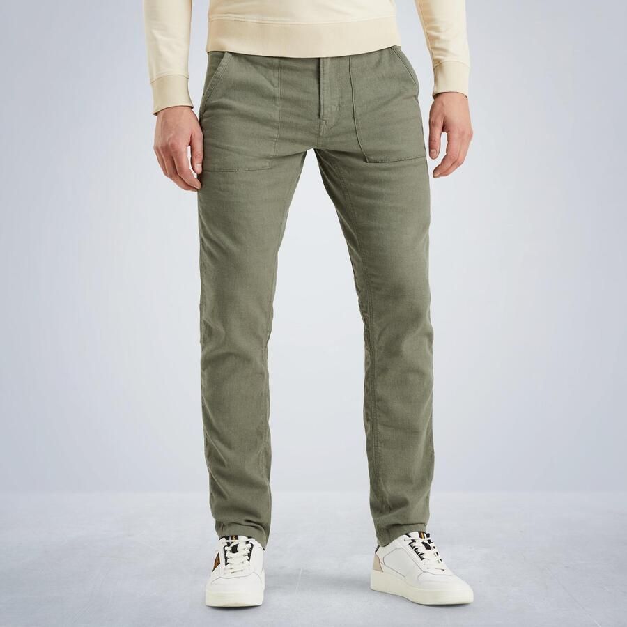 PME Legend slim casual broek LIFTMASTER groen