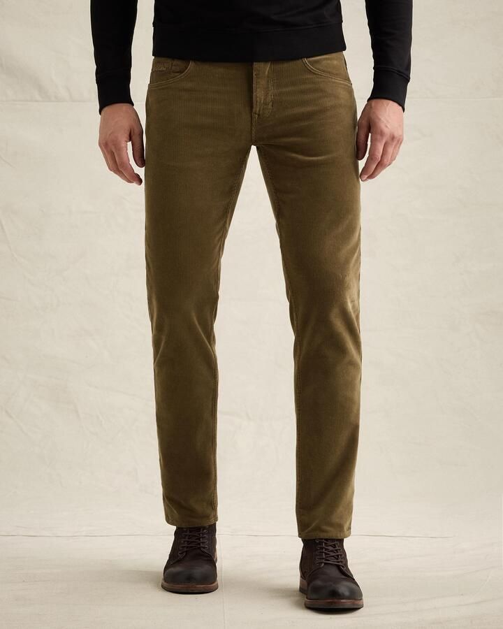 PME LEGEND Nightflight regular fit broek van corduroy