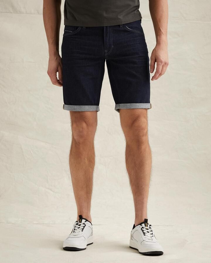 PME Legend Nightflight denim regular short donkerblauw - Foto 4