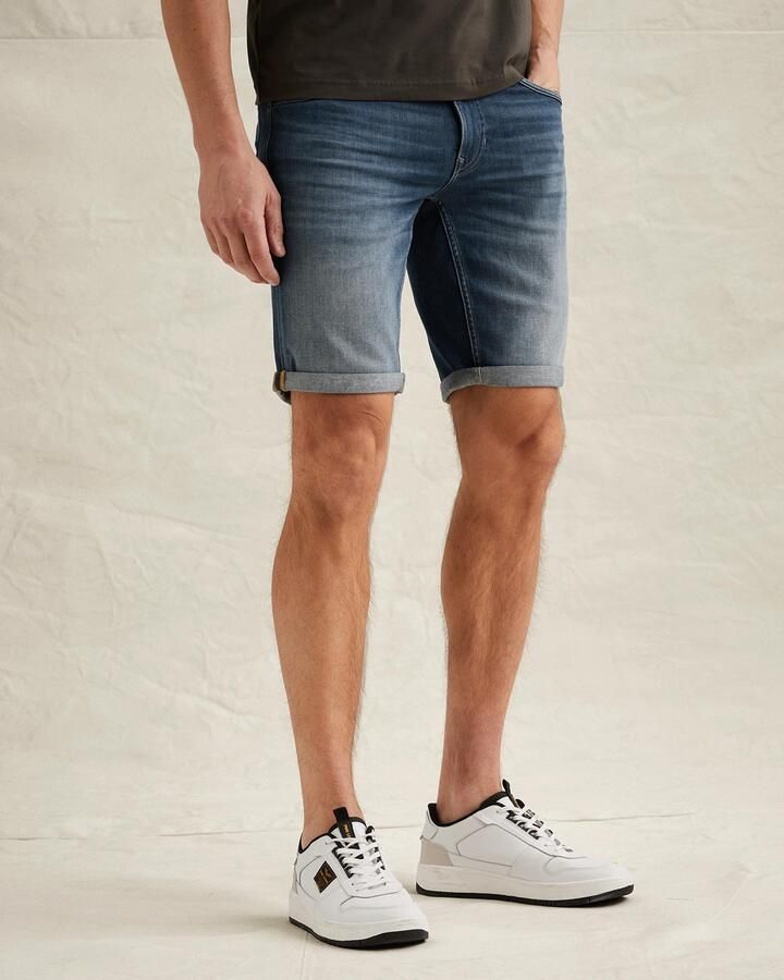 PME Legend regular fit jeansshort in 5-pocket-design - Foto 7