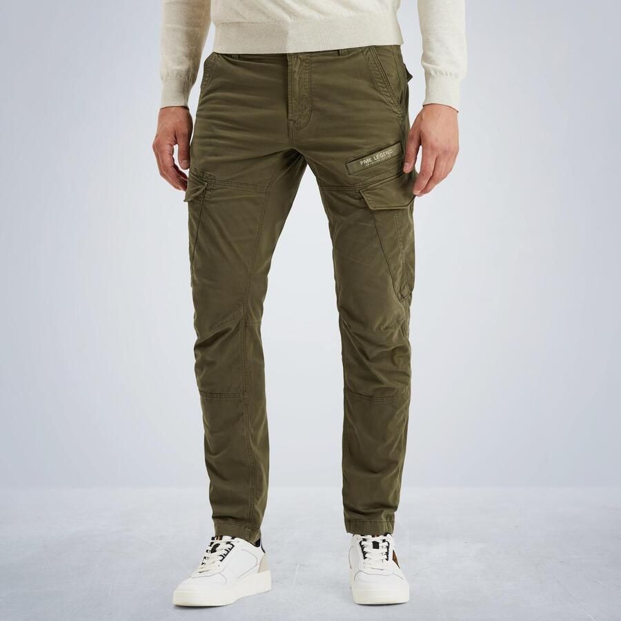 PME Legend tapered cargobroek NORDROP donkergroen