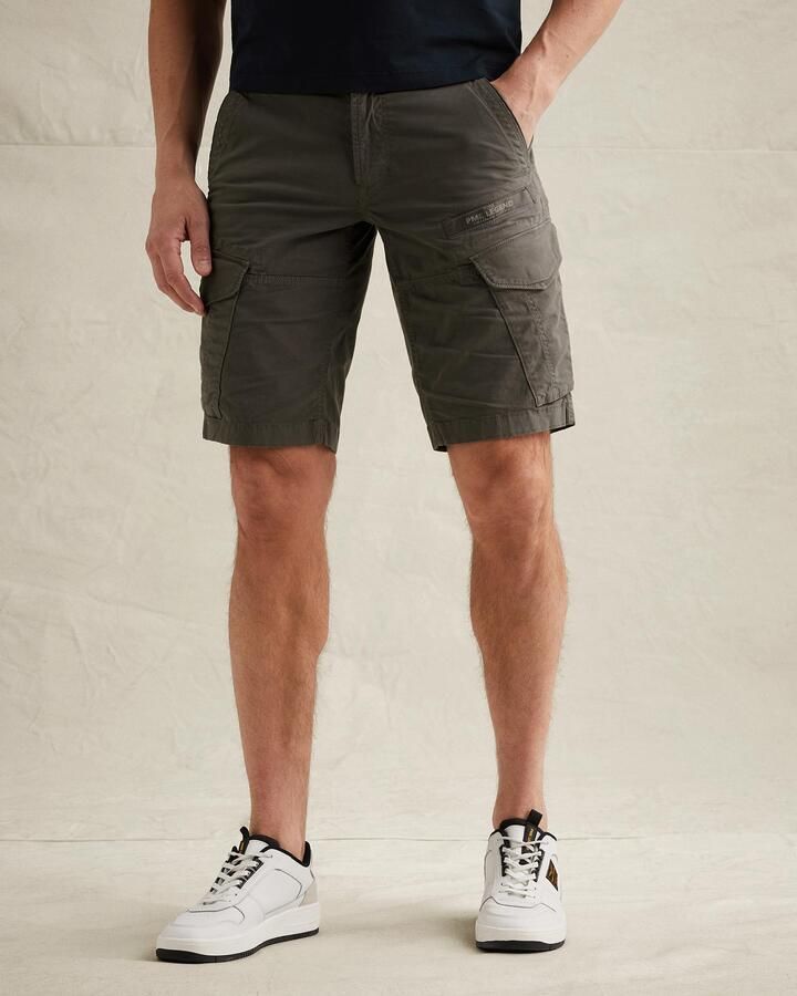 PME Legend tapered fit cargo bermuda s met klepzakken model 'Nordrop' - Foto 8