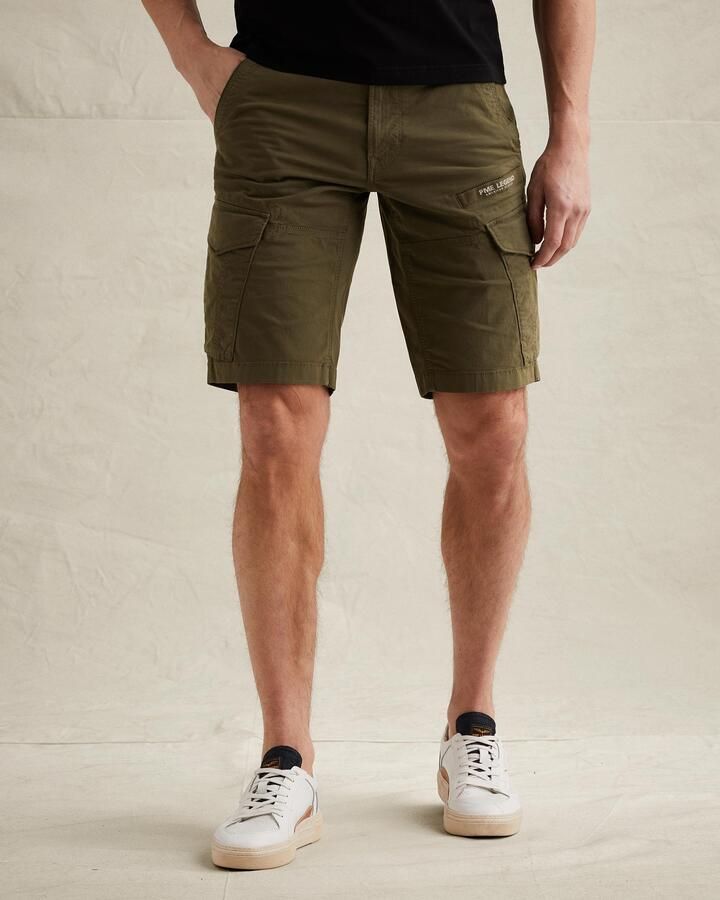 PME Legend tapered fit cargo bermuda s met klepzakken model 'Nordrop' - Foto 7