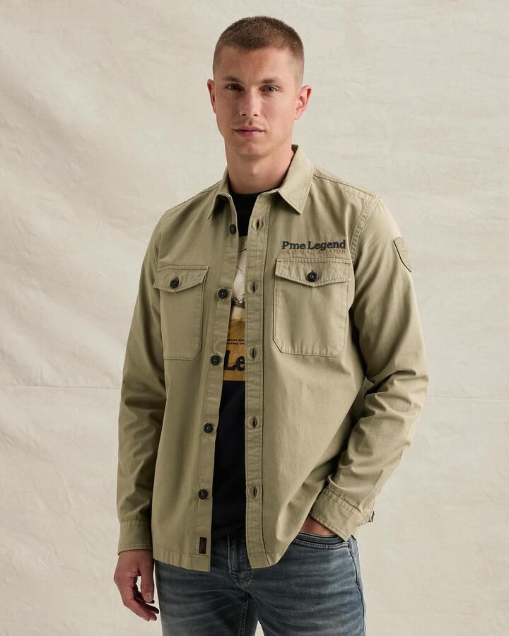 PME LEGEND Overshirt met backprint