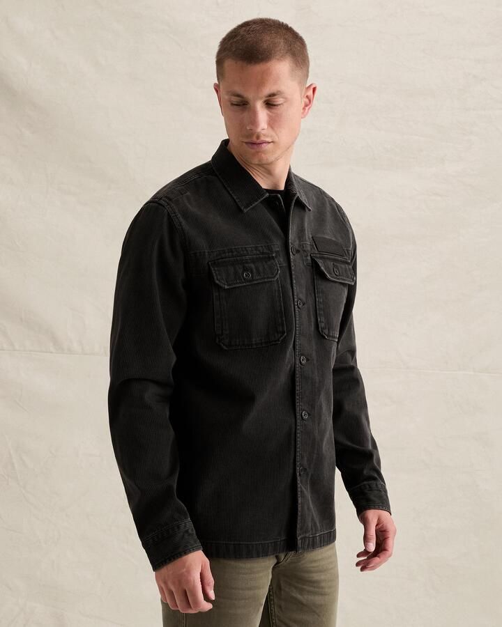 PME LEGEND Overshirt met garment-dye wassing en structuur - Foto 4
