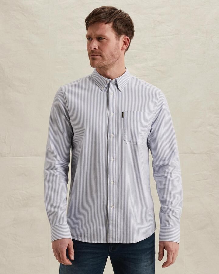 PME LEGEND Oxford overhemd met yarn-dyed streeppatroon - Foto 4
