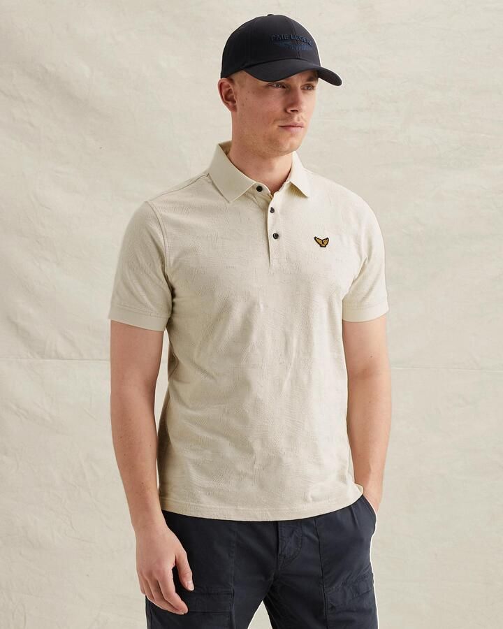 PME LEGEND Heren Polo's & T-shirts Jacquard Jersey Ecru - Foto 8