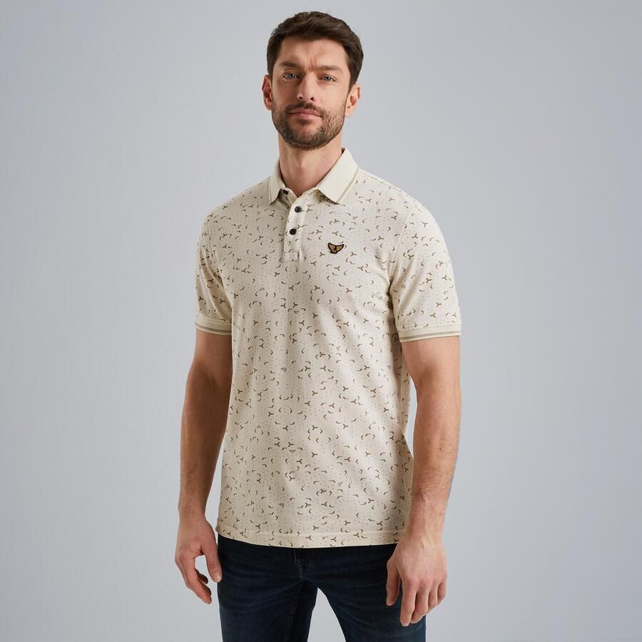 PME LEGEND Polo met allover print - Foto 3