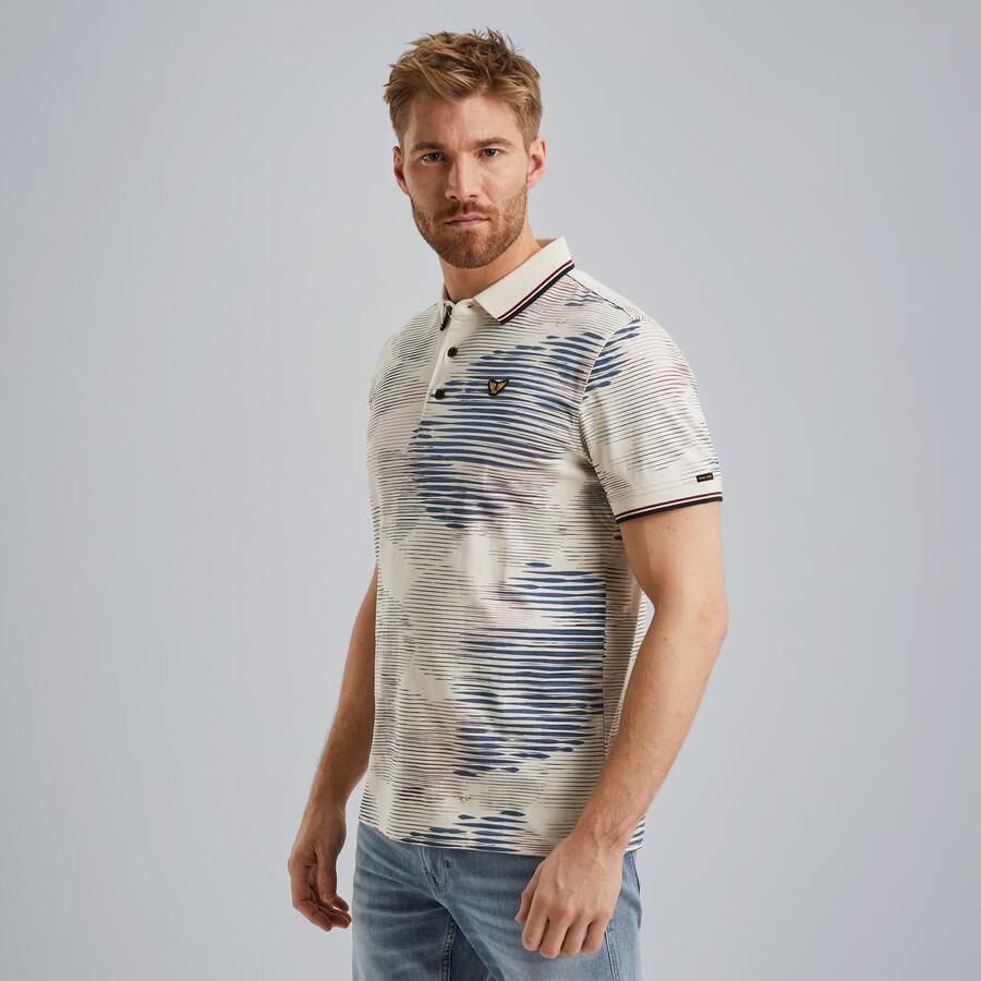 PME LEGEND Polo met allover print