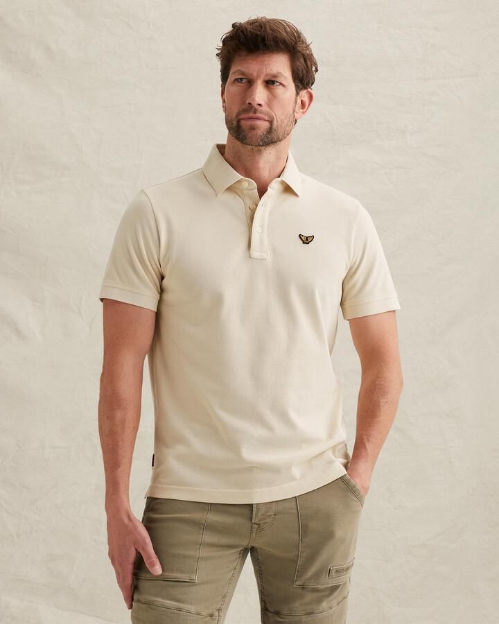 PME LEGEND Polo met garment-dye wassing - Foto 4