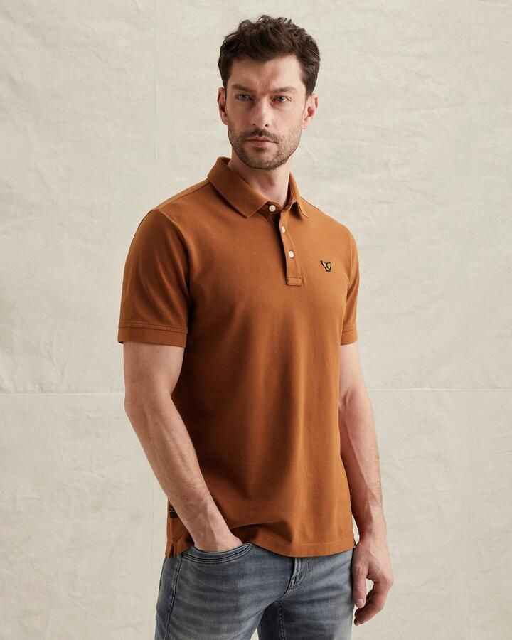 PME LEGEND Polo met garment-dye wassing - Foto 2