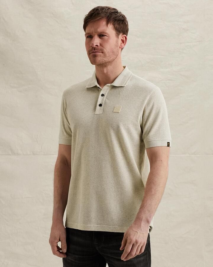 PME LEGEND Heren Polo's & T-shirts Popcorn Jersey Creme - Foto 5
