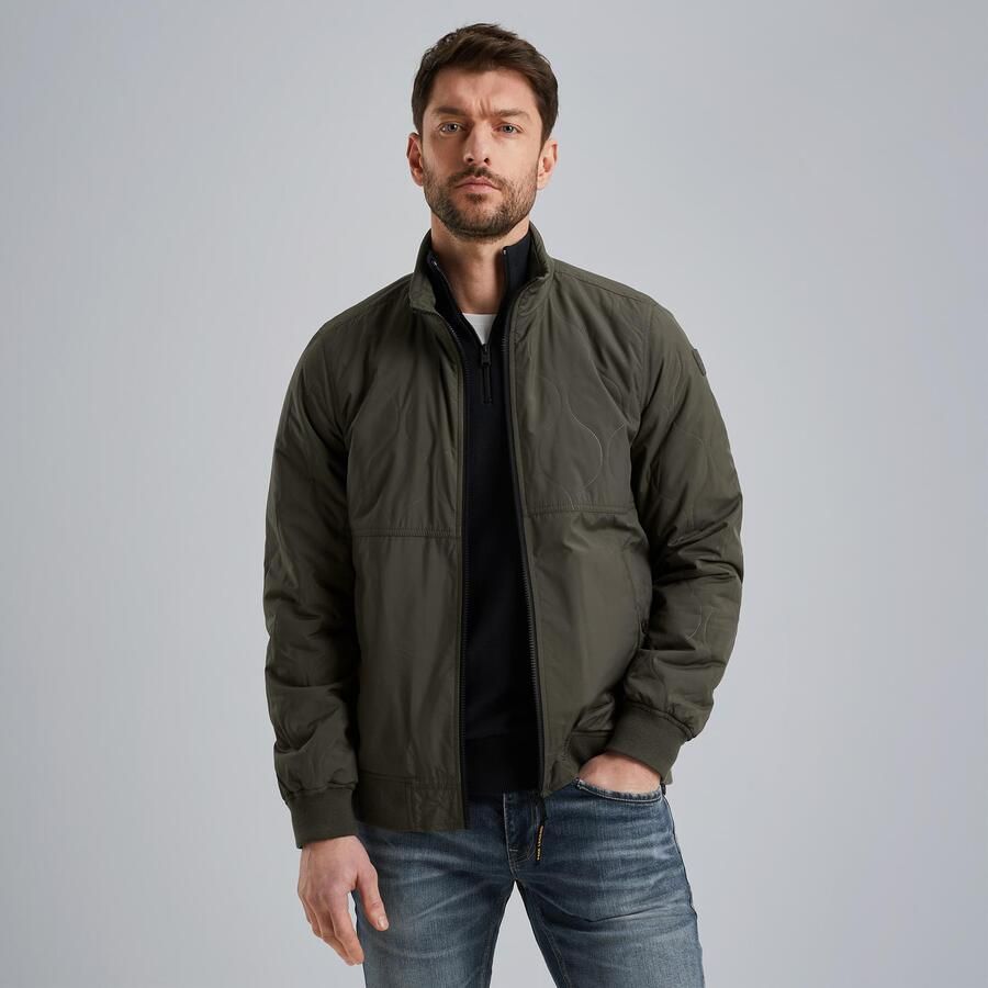 PME Legend Raider Shader Flight Jacket Green Heren - Foto 4