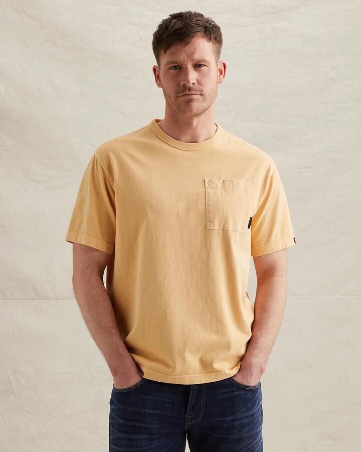PME LEGEND Relaxed fit T-shirt met borstzak - Foto 3