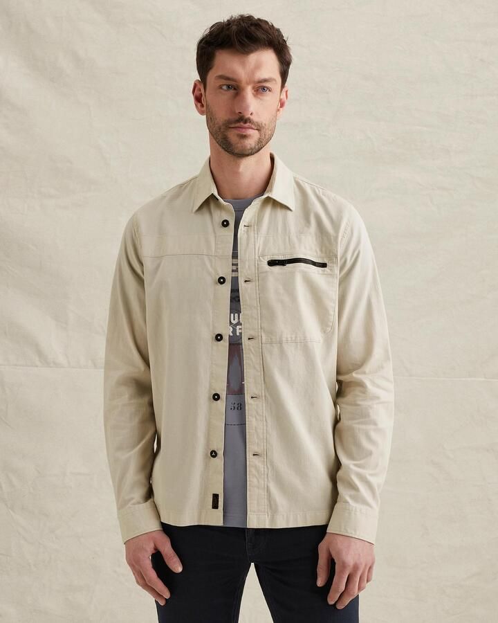 PME LEGEND Shirt jacket met knoopsluiting en borstzak - Foto 2