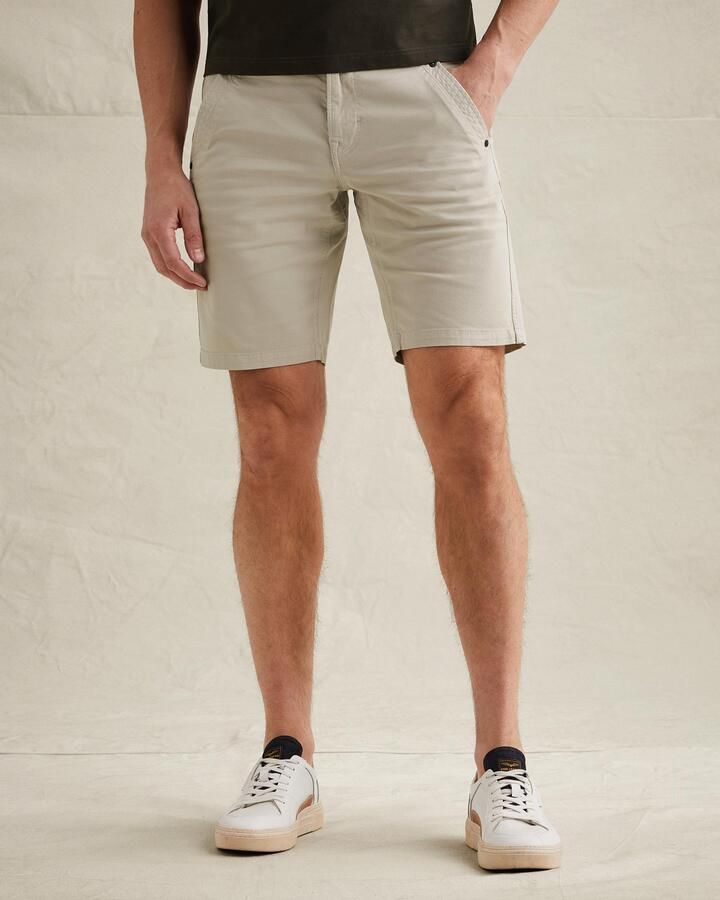 PME LEGEND Heren Broeken Spector Chino Shorts Fancy Structure Zand - Foto 9