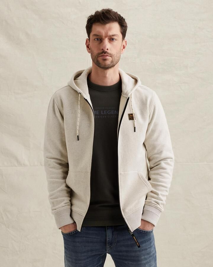 PME LEGEND Sweat jacket met capuchon en ritssluiting - Foto 3