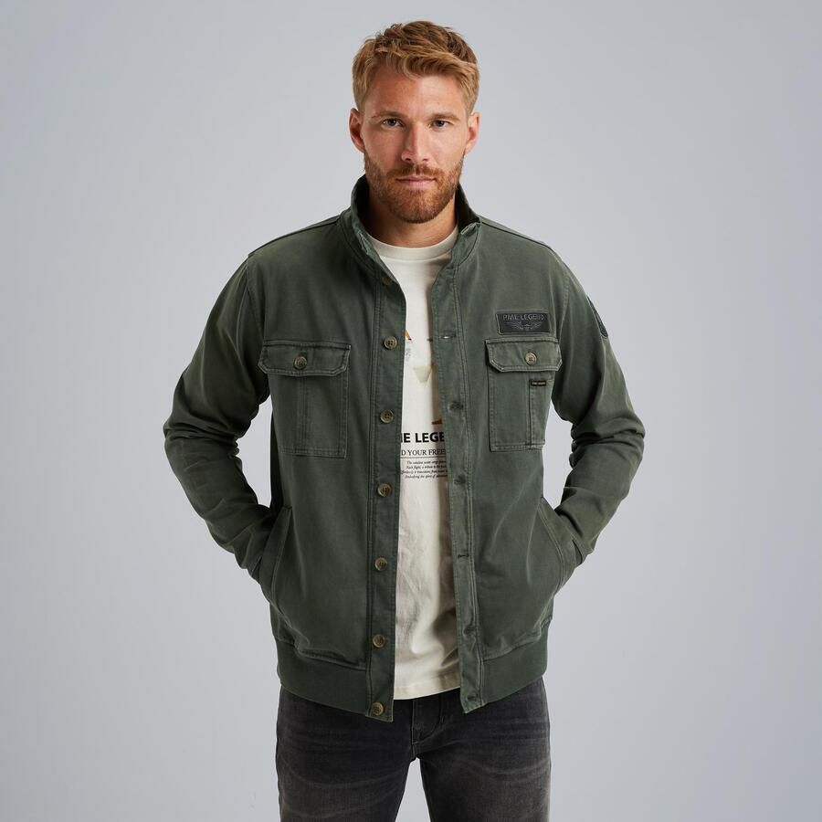 PME Legend Knoopjas Open Einde Jersey Green Heren