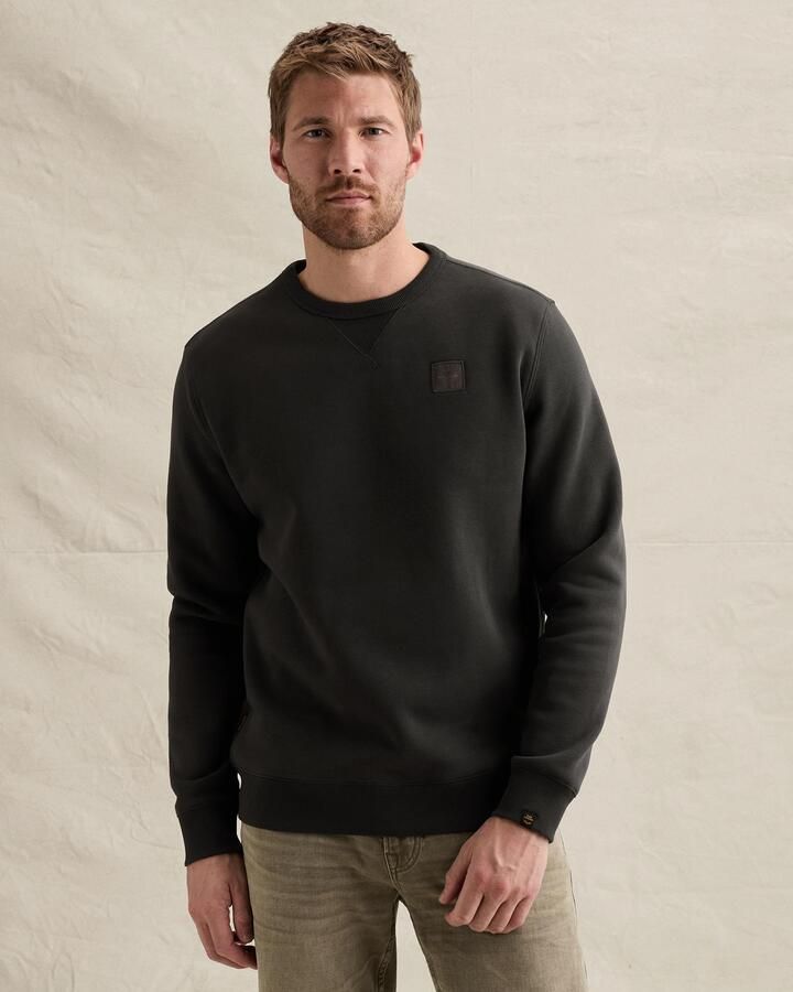 PME LEGEND Heren Truien & Vesten Crewneck Soft Fleece Sweat Donkergrijs - Foto 6