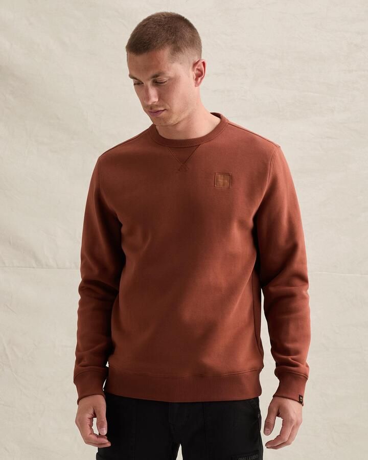 PME LEGEND Sweatshirt met crewneck en tonale badge - Foto 1