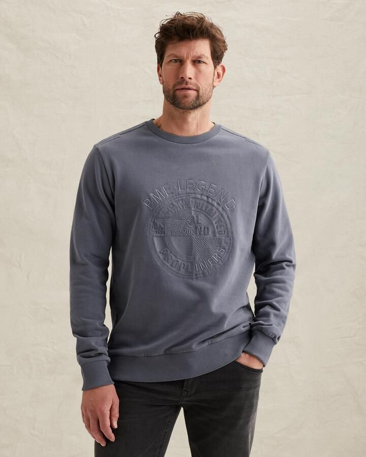 PME LEGEND Sweatshirt met geborduurd artwork