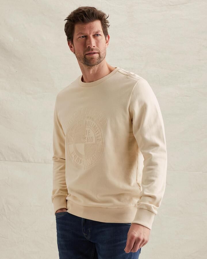 PME LEGEND Sweatshirt met geborduurd artwork
